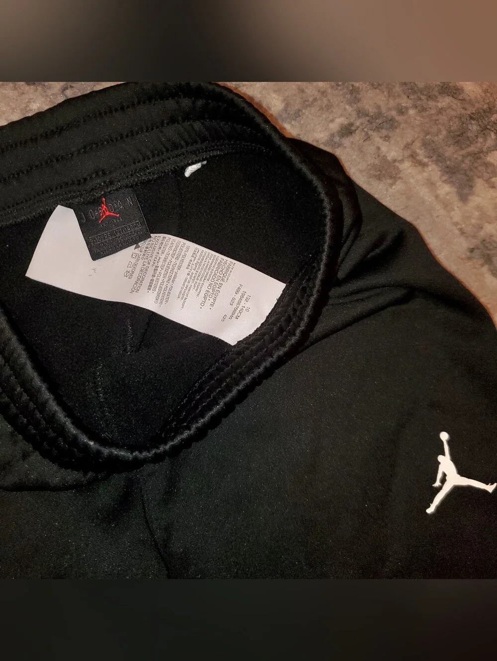 NWOT Jordan Boys 2-Piece Grey & Black Tracksuit Set